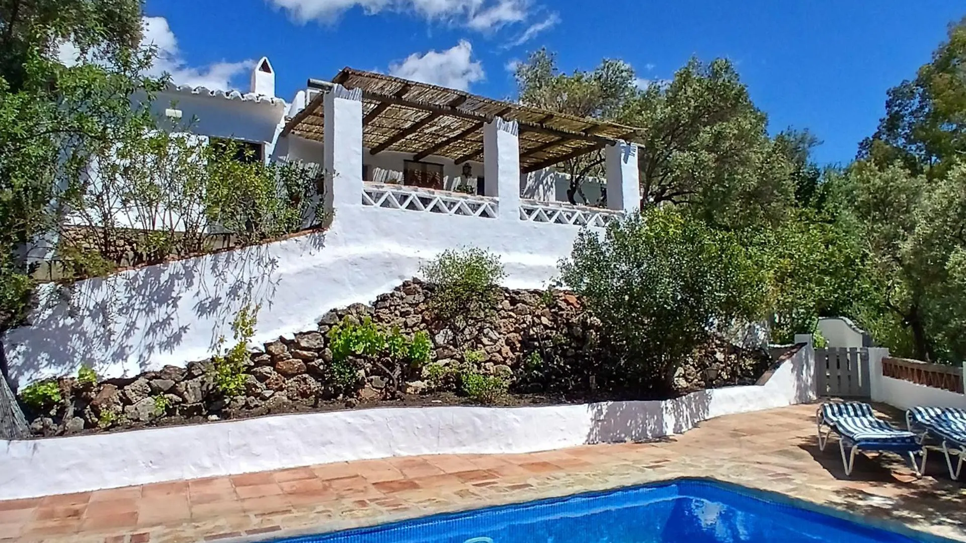 Cortijo Retama, Typical Andalusian Cottage, Romantic & Relax Villa By Eastern Costa Del Sol, In The Countryside Near Frigiliana Town, At 12 Kilometers From The Beach